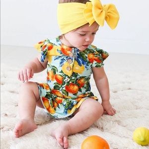 Posh Peanut Lucia cap sleeved twirl dress sz 6-12 months
